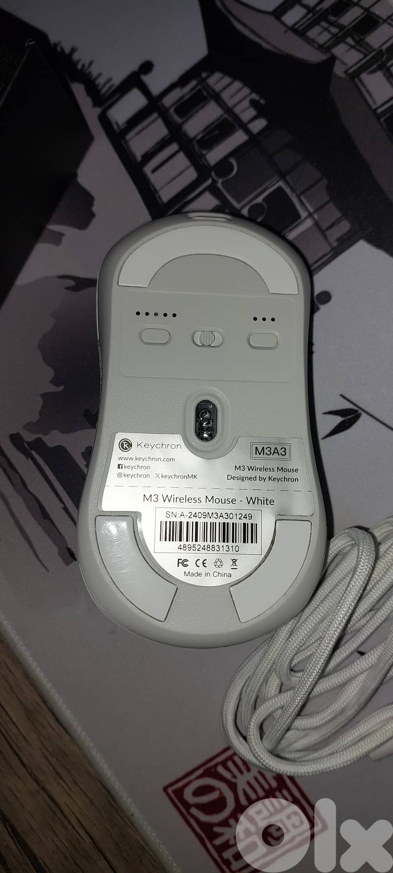 Keychron M3 wireless mouse 3