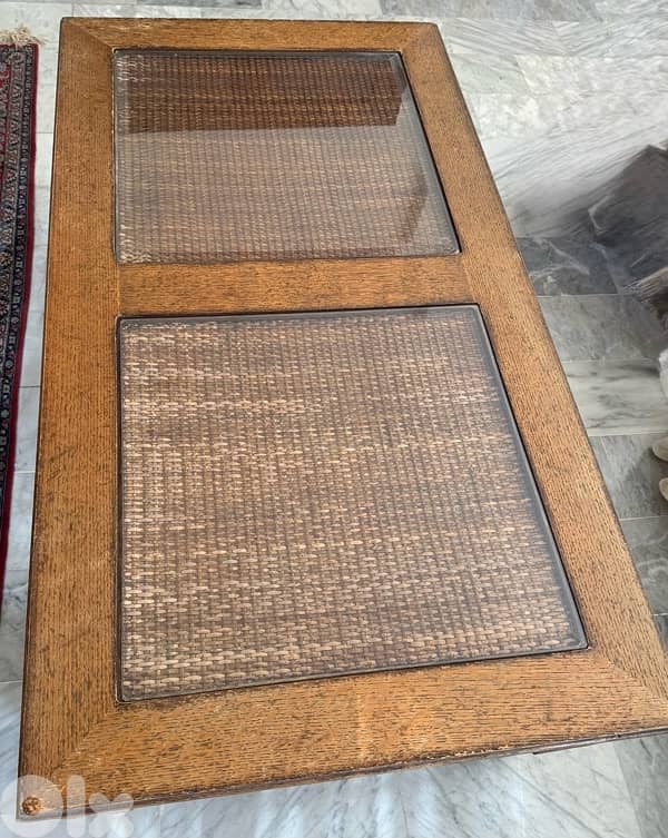 beautiful wooden coffee table 2