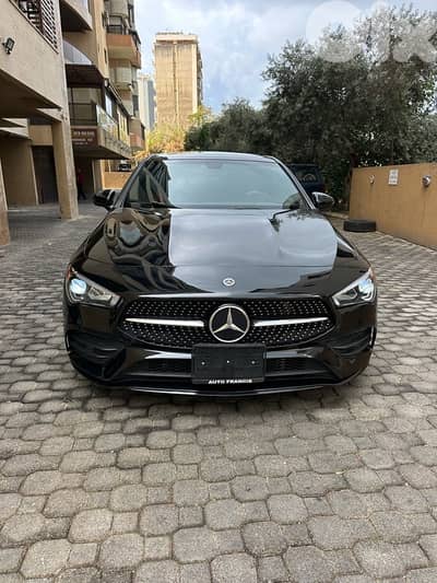 Mercedes CLA 250 AMG-line NP 2021 black on black & red (clean carfax)