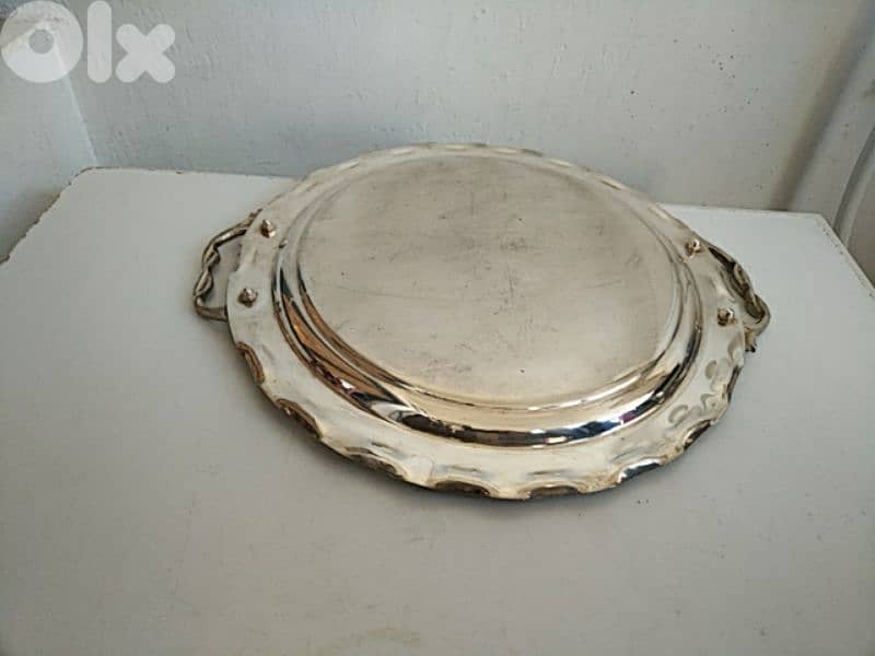 Old silverplated plate - Not Negotiable 1