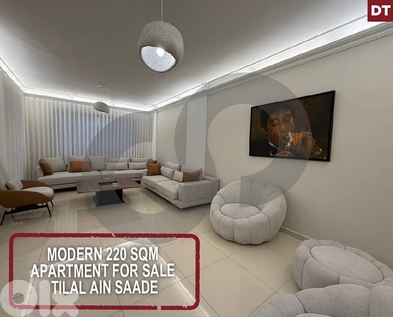 Modern 220 SQM Apartment for Sale – Tilal Ain Saade REF#DT127101 0