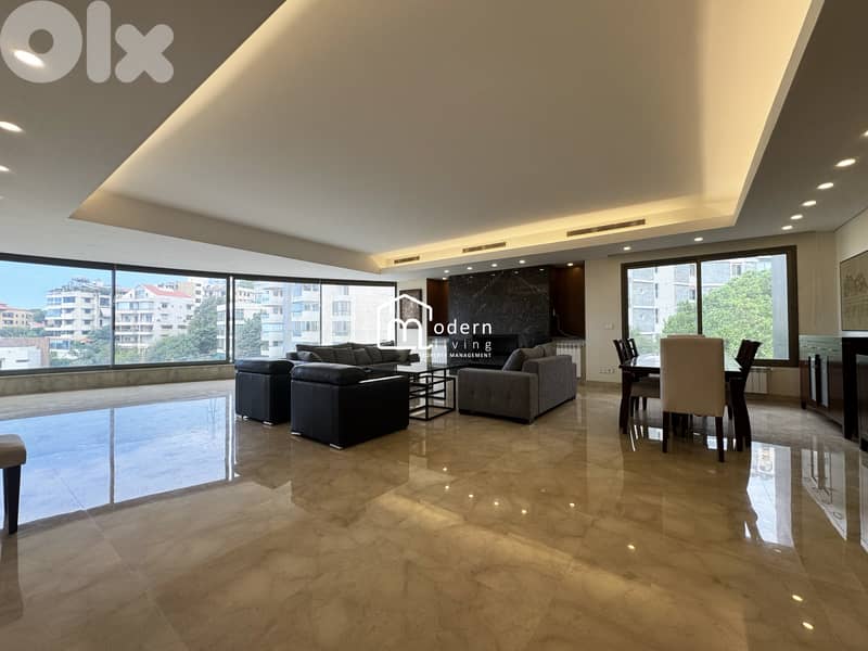 Fully Furnished - 280 Sqm - Apartment with For Rent in Mtayleb 0