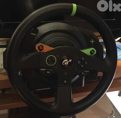 Thrustmaster T300RS + Cammus Load Cell Pedals