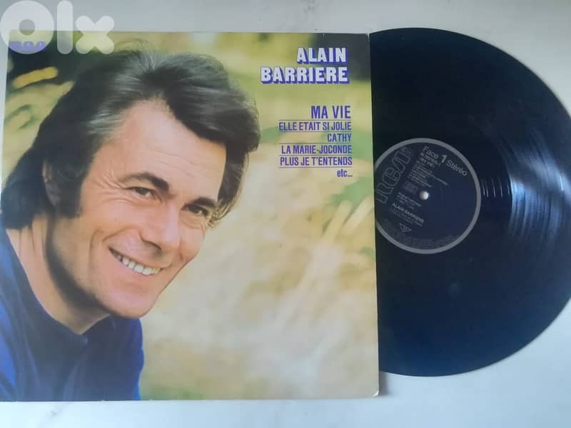 Alain Barrière – Alain Barrière 2 x Vinyl gatefold 0