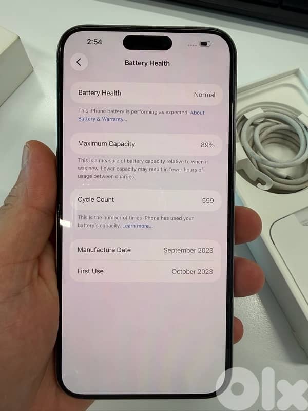iPhone 15 Pro Max – 256GB (Natural Titanium) 3