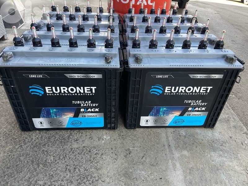 8 batteries euronet black series 200 amp like new 70420097  zgharta 2