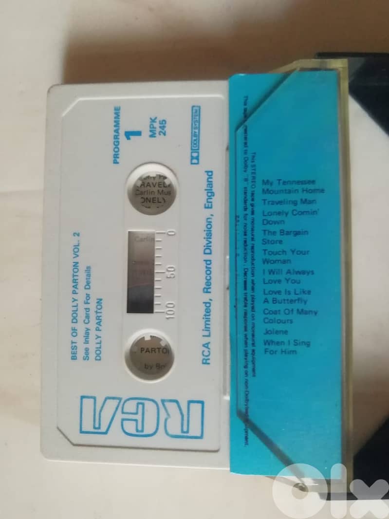 Dolly Parton ‎– Best Of Dolly Parton cassette 2