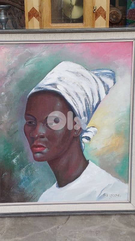 لوحة رسم زيتي اوروبية 2