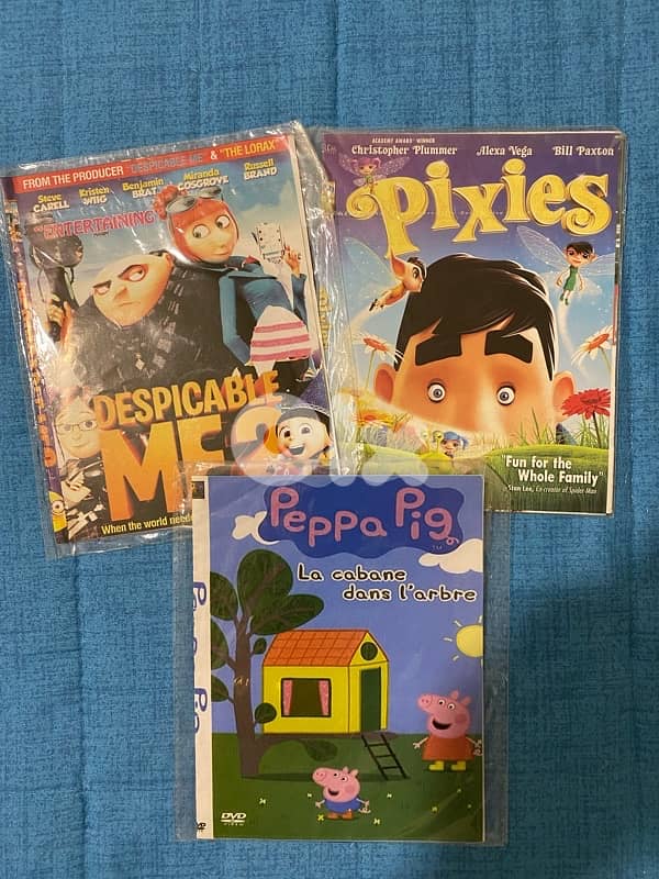 movies and games (to sell all together) 6