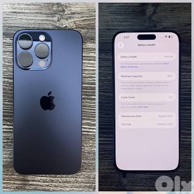15 pro max 256GB