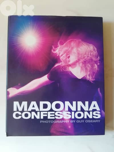 Madonna "Confessions" book 2008, Hardcover