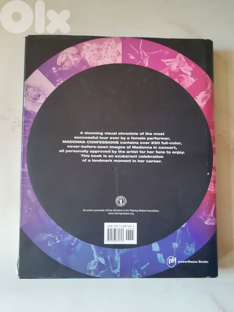 Madonna "Confessions" book 2008, Hardcover 6