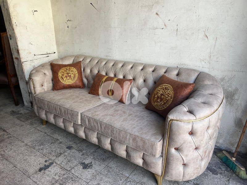 طقم كنبايات شغل توصاية شبه جديد 2