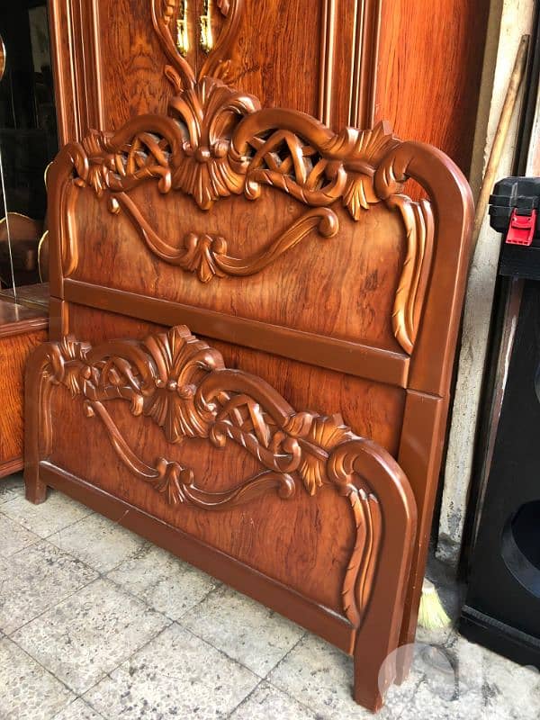 اوضة نوم صيداوي تختين خشب زان ولاتي كلا 1