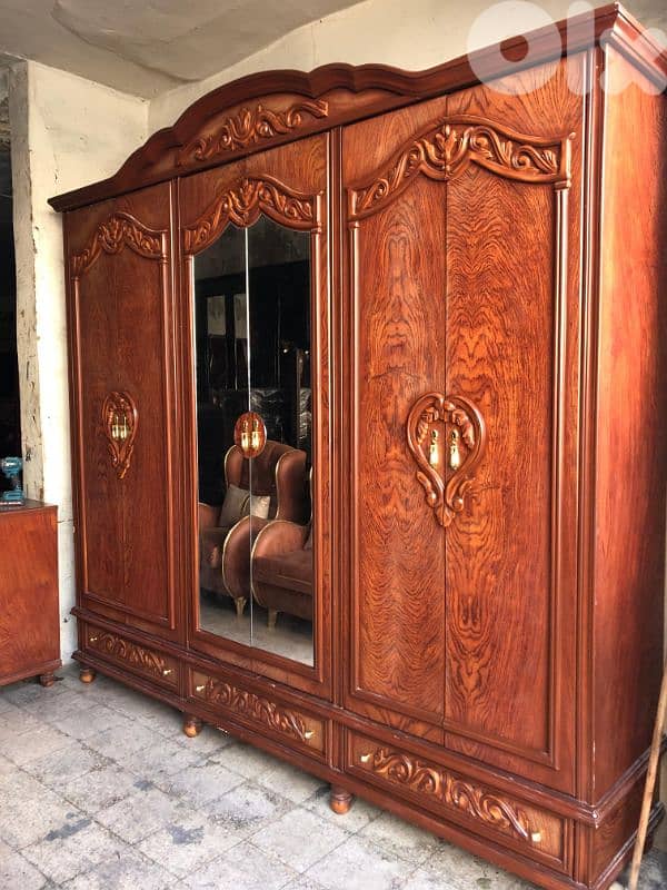 اوضة نوم تختين خشب زان ولاتي كلا 2