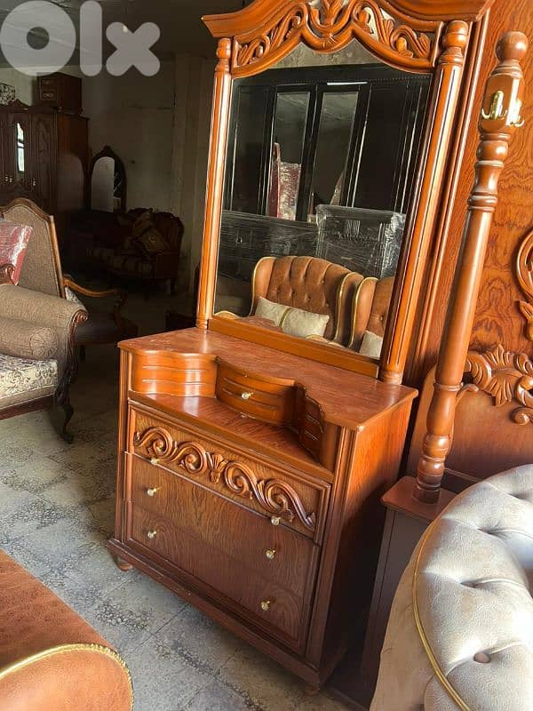 اوضة نوم تختين خشب زان ولاتي كلا 7