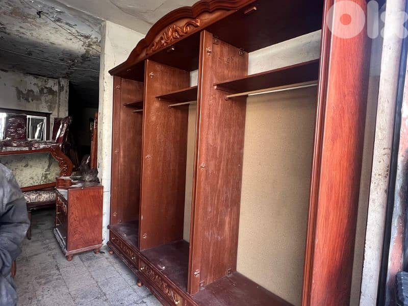 اوضة نوم تختين خشب زان ولاتي كلا 8