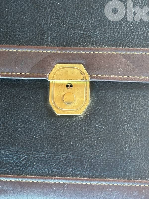 VINTAGE DUNSON Leather briefcase 7