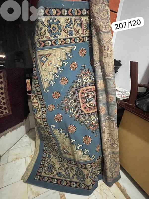 4 Carpets Very Good Quality All Washed 1