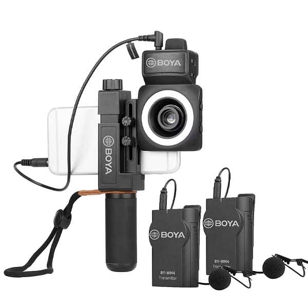 SmartCine W2 Wireless Video Kit for Smartphone + Dual Lavalier Mics 0