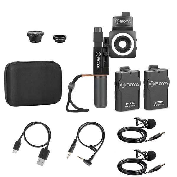 SmartCine W2 Wireless Video Kit for Smartphone + Dual Lavalier Mics 1