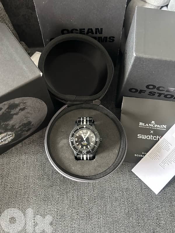 Ocean of Storms - Blancpain X Swatch 1