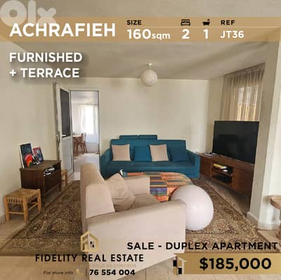 Duplex for sale in Achrafieh JT36 دوبلكس للبيع في الأشرفية