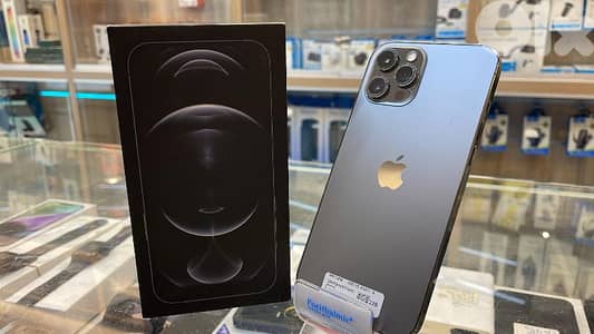 Used open box iphone 12 pro max  256gb graphite