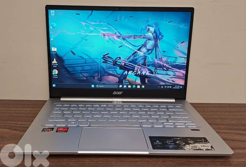 ACER SWIFT - RYZEN 7 4700 - 16 RAM - BACKLIT + FINGERPRINT 4