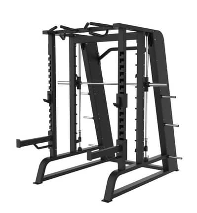 Smith Machine + Power Rack + Olympic barbell