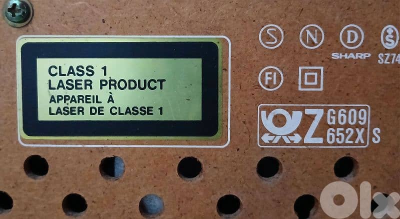 Rare sharp stereo ( class 1 ) with classic sound level meter Vintage 2