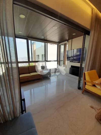View l High-End 265 SQM Apartment + Garden in Qornet El Hamra l Ref: