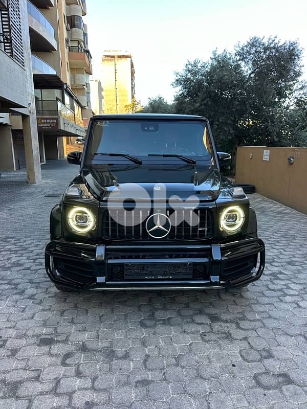 Mercedes G 63 AMG 2019 black on red & black 0