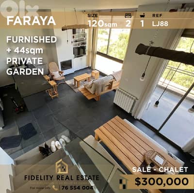 Chalet for sale in Faraya LJ88 شاليه للبيع في فاريا