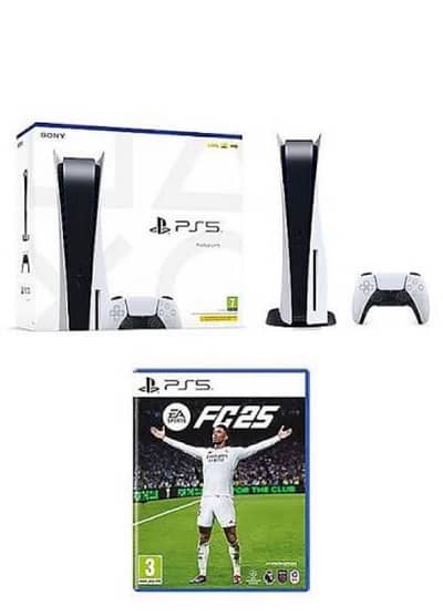 PS5 + FC25 used warranty $430