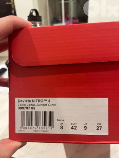 New Puma Deviate nitro 3, size 42