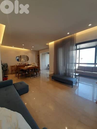 View l High-End 190 SQM Apartment + Garden Qornet El Hamra l Ref: YD