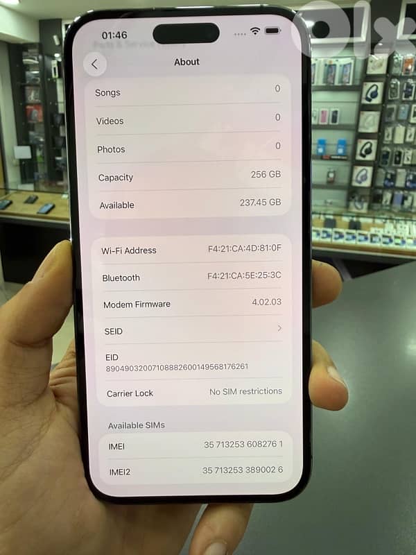 IPHONE 14 PRO MAX 256GB USED 3