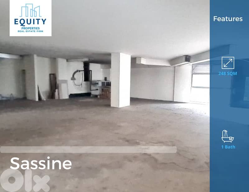 248 SQM Showroom For Sale In Sassine Achrafieh Prime Location#ML214824 0
