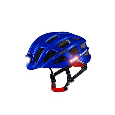 Cycling Helmet with Flash Light - خوذة دراجة هوائية مع ضوء خلفي