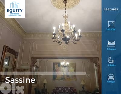 200 SQM Apartment For Sale In Sassine Achrafieh شقة للبيع #ML214924