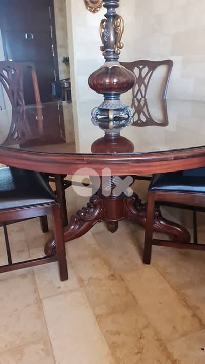 dining table with 6 chairs