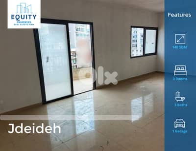 140 SQM Apartment For Rent In Jdeideh شقة للإيجار #JS215245