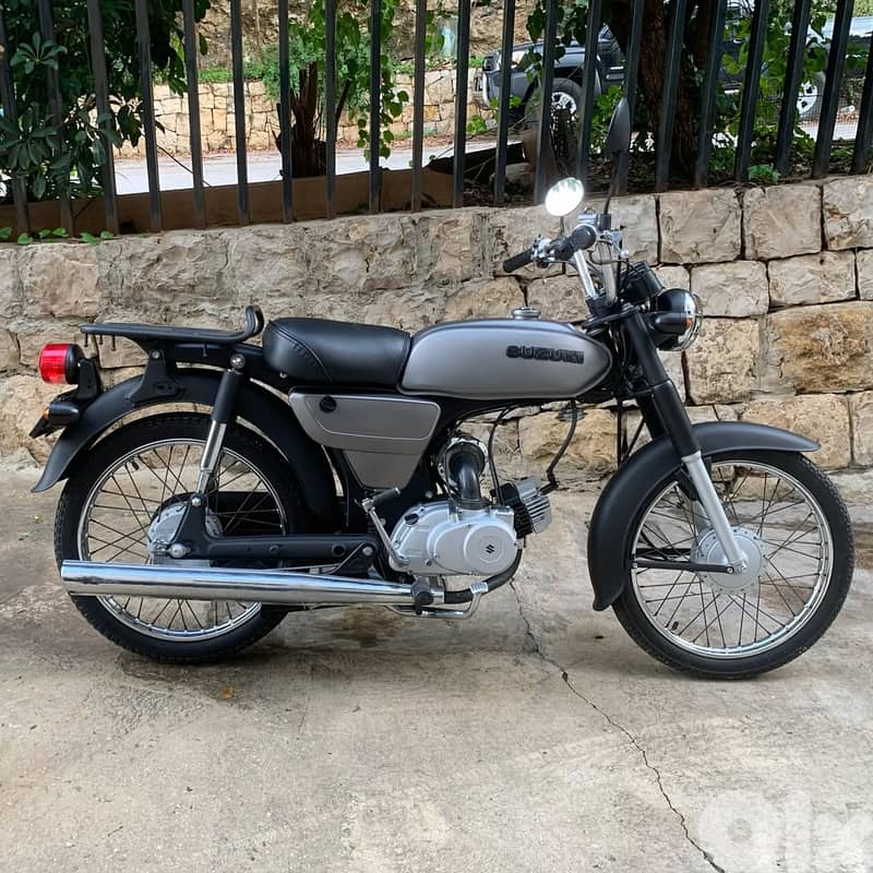 Suzuki K50 - Retro restored 4