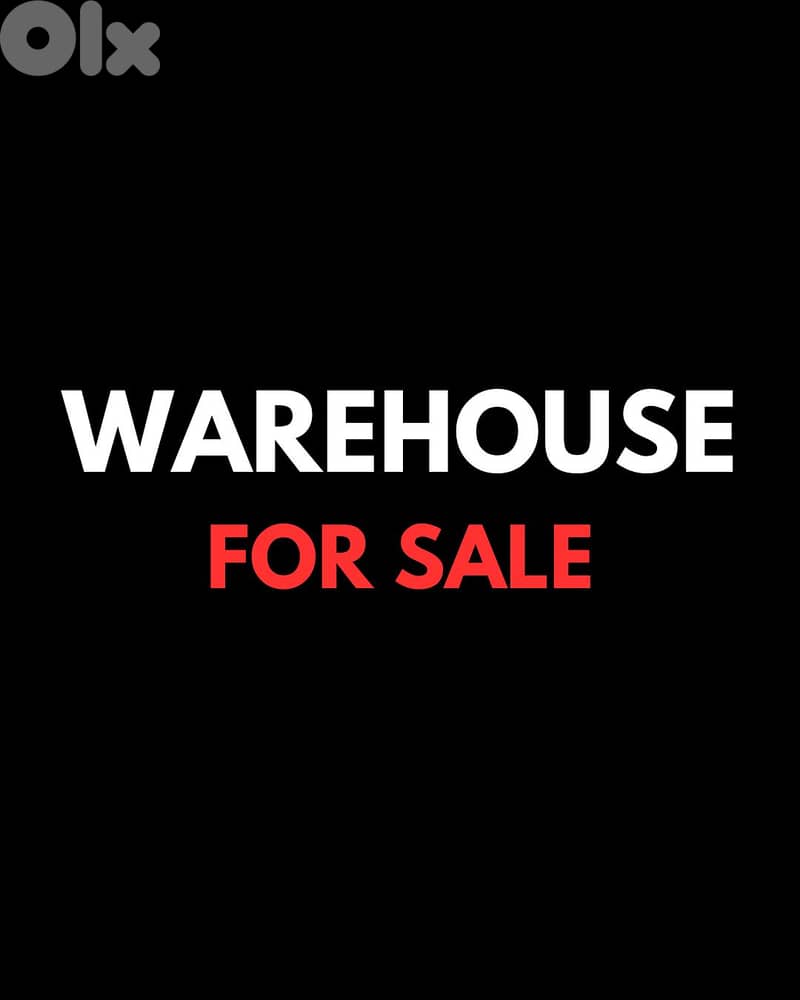 Warehouse for sale in Antelias مستودع للبيع في انطلياس NKP#119 0