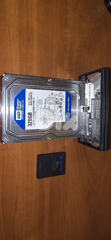 PS2 + PS1 Games on HDD + Memory Card