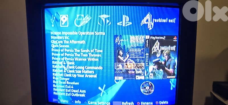 PS2 + PS1 Games on HDD + Memory Card 5
