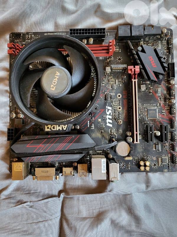 MSI B450M GAMING PLUS + Ryzen 5 2600x 0