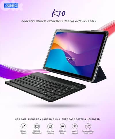Oteeto K10 Tab 8g/256g