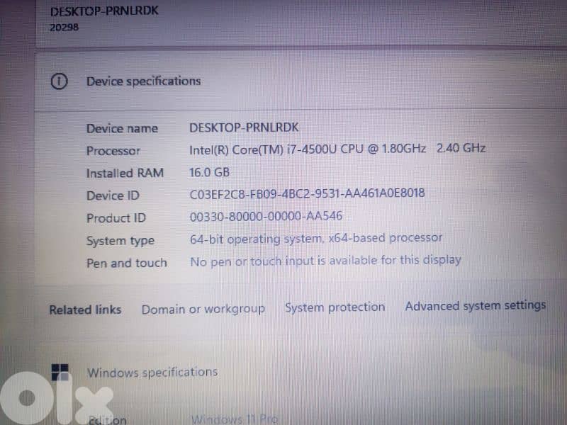 Lenovo I7 12